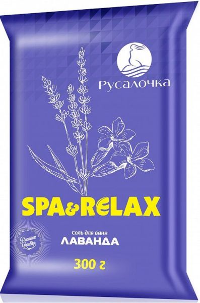 Соль для ванны Spa&Relax Лаванда 300 г фотография