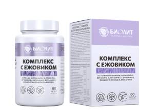 Комплекс с ежовиком Биолит 60 капсул