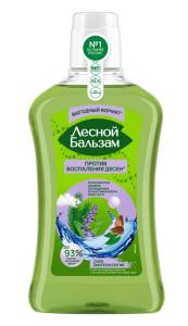 Ополаскиватель для рта Лесной Против воспаления десен 800мл