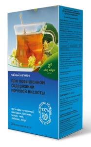 Чайный напиток При повышенном содержании мочевой кислоты Алтай-Селигор №20